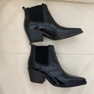 Sam Edelman Winona Western Cowboy Waterproof (Rain) Cowboy Boots 6